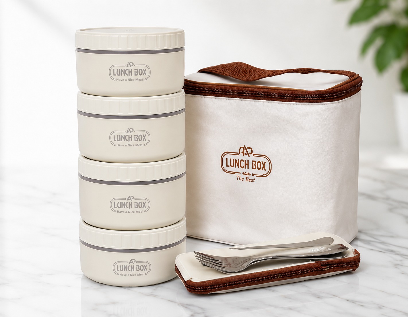 4 Layer Lunch Box